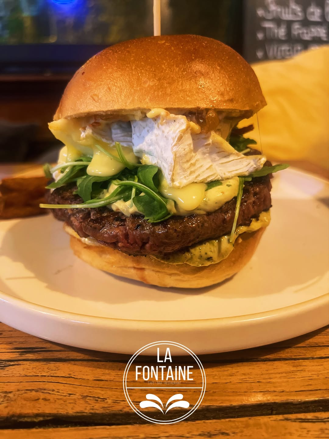 Burger maison La Fontaine